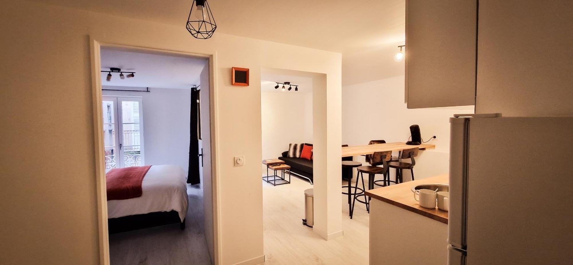 L'indus 3 Etoiles Wifi, Netflix, Disney, Coeur De Bastide Apartment *